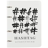 Тетрадь на кольцах в клетку Academy Style, Hashtag Sev, 80 листов