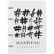 Тетрадь на кольцах в клетку Academy Style, Hashtag Sev, 80 листов