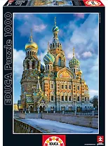 Пазл Educa 1000 эл. 68*48см.. "Храм Спас-на-Крови, Санкт-Петербург" 16289