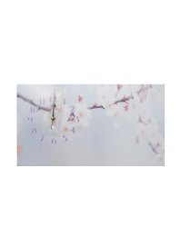 Картина канвас с часами (30х53) (415-817)