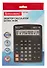 Калькулятор 14 разрядный настольный, 2-е питание, к/к с подвесом, Brauberg - 1