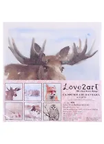 Салфетки для декупажа (ассорти) "Лесные жители", 6 шт