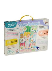 Магнитная игра «Магнитные истории Учим время» магнитная доска, 3 игровых поля, Десятое Королевство