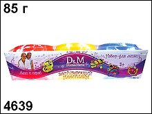 Масса для лепки (3цв) (85гр) (4639) (Делай с мамой)