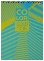 Блокнот А5 40 листов клетка "Color solution"