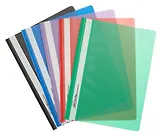 Папка-скоросшиватель А4 пластик 140/180мкм, ассорти, GoodMark