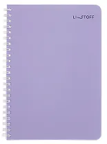 Тетрадь 80л кл. "Serenity" евроспираль, пласт.обл.