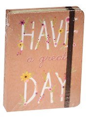 Записная книжка А6 96л кл. "Have a great day" 7БЦ, Kairui