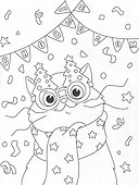 Раскраска для детей. "Новый год" - 1