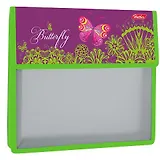 Папка для тетрадей А5 "Beauty" на липучке, пластик, Hatber