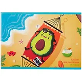 Альбом для рисования Listoff, "Авокадо", А4, 30 листов, на скрепке