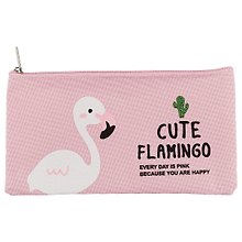 Пенал-косметичка «Cute Flamingo», 19 х 10 см