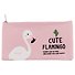 Пенал-косметичка «Cute Flamingo», 19 х 10 см - 0