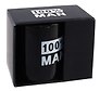 Кружка в подарочной коробке 100% Man (черная) (керамика, деколь) (330мл) (12-plutus-Z1)