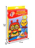 Набор Рисование пластилином Совы (3+) (28С 1655-08) (Кроха) (коробка) - 1