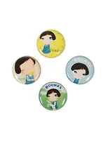 Шкатулка жестяная круглая Roomie (6,5х6,5)