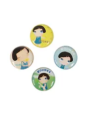 Шкатулка жестяная круглая Roomie (6,5х6,5)