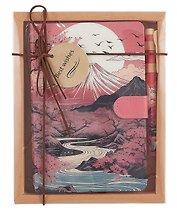 Набор канцелярский «Sunrise» (книга для записей, ручка шариковая), в индивидуальной упаковке