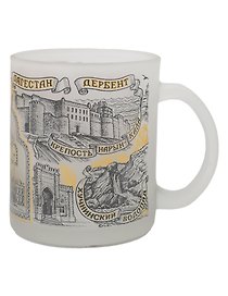 Кружка Дагестан (Махачкала) (стекло) (300мл) (068-BR-156)