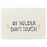 Чехол для карточек горизонтальный My holder Don’t touch (белый) (ДКГ2018-07) - 0