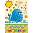 Бумага цветная 07цв 07л А4 "Marzipan". Веселый кит" мелов., самоклеящаяся, волшебная, вырубка, карт.папка, Unnika - 0