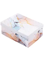 Коробка подарочная Gray marble 19*12,5*8см, картон