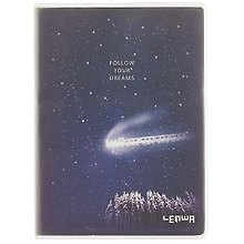 Записная книжка «Follow your dreams» А6, 80 листов в клетку, Lenwa