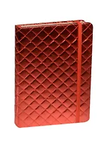 Книга для записей А5 96л "Ромбики" красная, Link Art