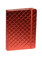 Книга для записей А5 96л "Ромбики" красная, Link Art