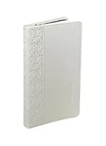 Записная книжка А6 96л "Dolce Vita" кремовая, кож.зам., мягк.переплет, 2 ляссе ,внутр.карман, IN FOLIO