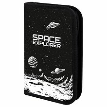 Пенал 1 отделение "Space invader" 19*11 см