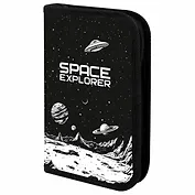 Пенал 1 отделение "Space invader" 19*11 см