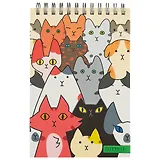 Скетчбук «Собрание котов», 80 листов, А5+