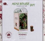 MiniHouse DIY. Книжный румбокс "Сказочный лес" (8х13,3х20см)
