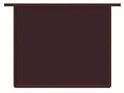 Папка для тетрадей А5 (23,3*20см) Феникс+ Бордо пластиковая на молнии 41695