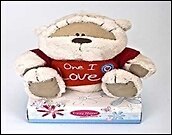 Игрушка, Арт-Дизайн, Мишка "Fizzy Moon" 13см