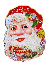Новогоднее оконно-настенное украшение (XX61)