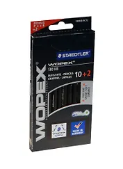 Карандаш Staedtler, Wopex Black, чернографитный HB