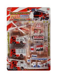 Набор игрушек «Машинки Fire corps» инерционные