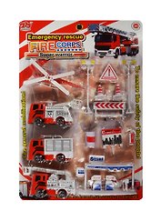 Набор инерционных машинок Fire corps (2258816) (11099500) (3+) (упаковка)