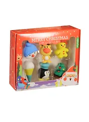 Набор Ластики пазлы Новогодние (коробка) (12-21344-2009)