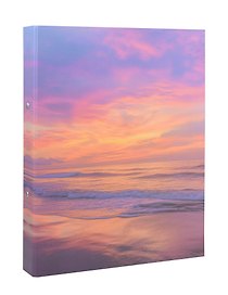 Папка на 2 кольцах «Море», А4, ламинированный картон