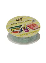 Клейкая лента для декора мерцающая зеленый (11099101)