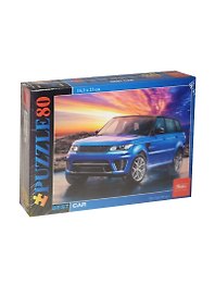 Пазлы 80 А5ф АвтоЛюкс (80П35_09499) (16,5х23см) (3+) (Hatber) (коробка)