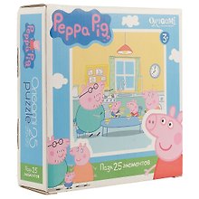 Пазл «Peppa Pig» 25 элементов, Origami