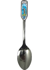 Ложка Волгоград.Родина-мать (нерж.ст.вст.смола)