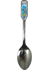 Ложка Волгоград.Родина-мать (нерж.ст.вст.смола)