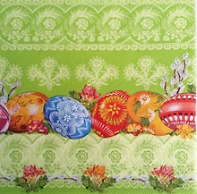 Салфетки Daisy бум. сервировочные Пасха (SDWL002002) (33х33) (20шт) (3сл)