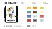 Набор маркеров SKETCHMARKER BRUSH Step 1 12шт для начинающих + сумка органайзер