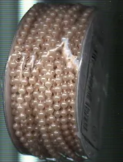 Бусины 300/30-13 в рулоне перлам. кремовые (BR300/30-13/W11) (3ммх10м) (упаковка)